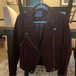 Blank NYC Suede Moto Jacket